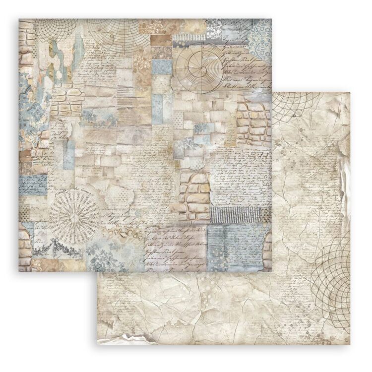 STAMPERIA SILENT SEA PAPER BLOCK 30.5/30.5CM-SBBL170 - Imagine 26