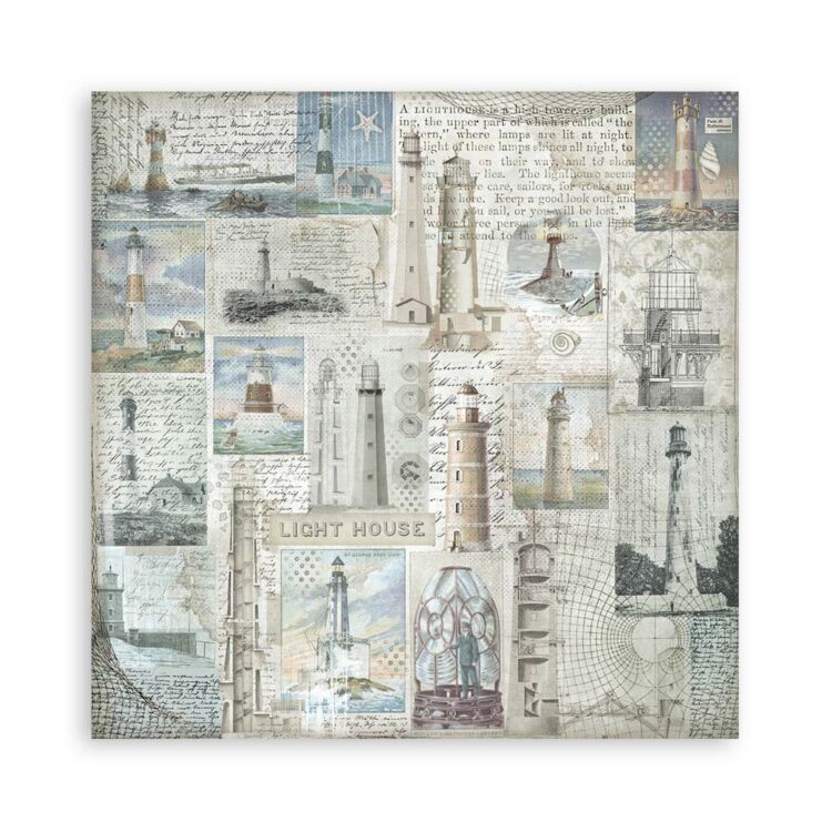 STAMPERIA SILENT SEA PAPER BLOCK 30.5/30.5CM-SBBL170 - Imagine 19