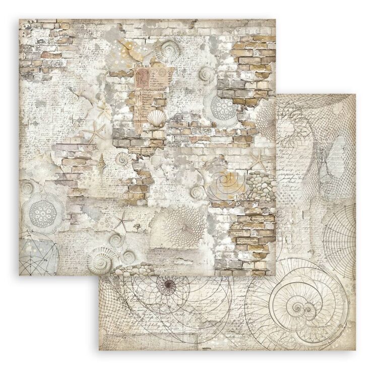 STAMPERIA SILENT SEA PAPER BLOCK 30.5/30.5CM-SBBL170 - Imagine 17