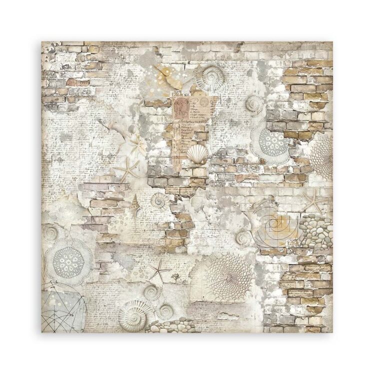 STAMPERIA SILENT SEA PAPER BLOCK 30.5/30.5CM-SBBL170 - Imagine 16