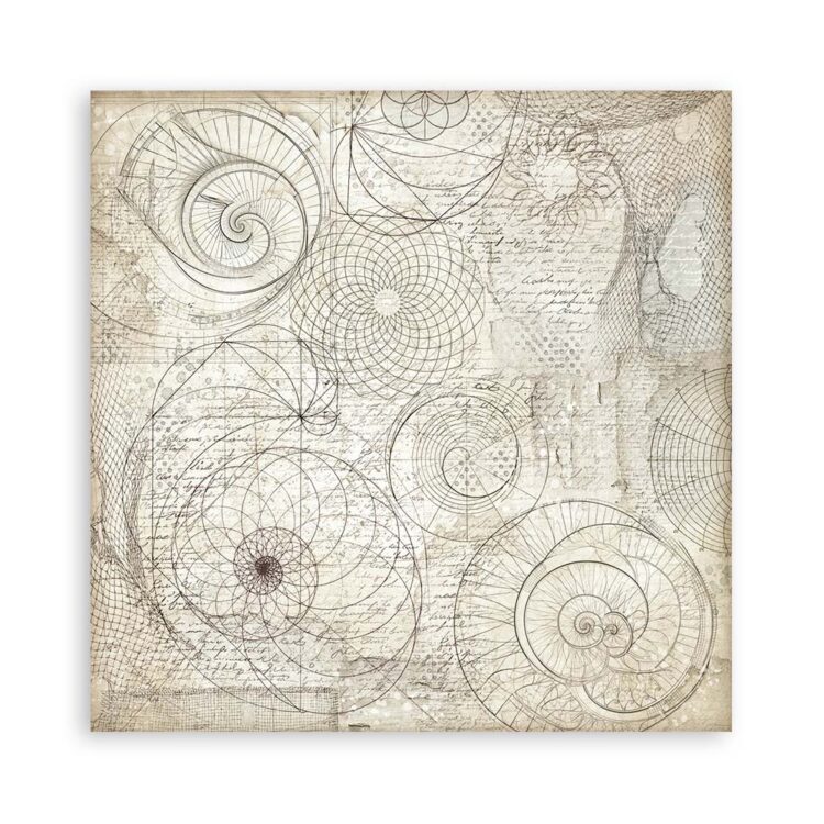 STAMPERIA SILENT SEA PAPER BLOCK 30.5/30.5CM-SBBL170 - Imagine 15