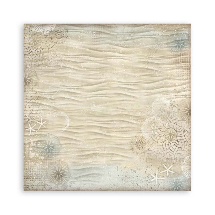 STAMPERIA SILENT SEA PAPER BLOCK 30.5/30.5CM-SBBL170 - Imagine 12