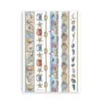 STAMPERIA SILENT SEA WASHI PAD 8 COLI A5 -SBW19 - Imagine 3