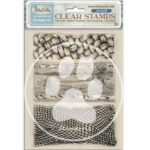 STAMPERIA SILENT SEA SILICON PRINTING 14/18CM - WTK219