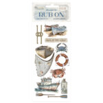 STAMPERIA SILENT SEA RUB PE 10.16/21.6CM-DFLRB155