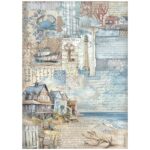 HÂRTIE DE DECUPAJ STAMPERIA SILENT SEA A4-DFSA41026