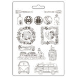 STAMPERIA SILENT SEA SOFT MOLD A4 - K3PTA4591