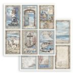 STAMPERIA CARTON SILENT SEA 30.5/30.5CM-SBB1067