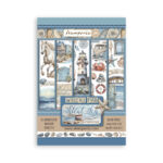 STAMPERIA SILENT SEA WASHI PAD 8 COLI A5 -SBW19