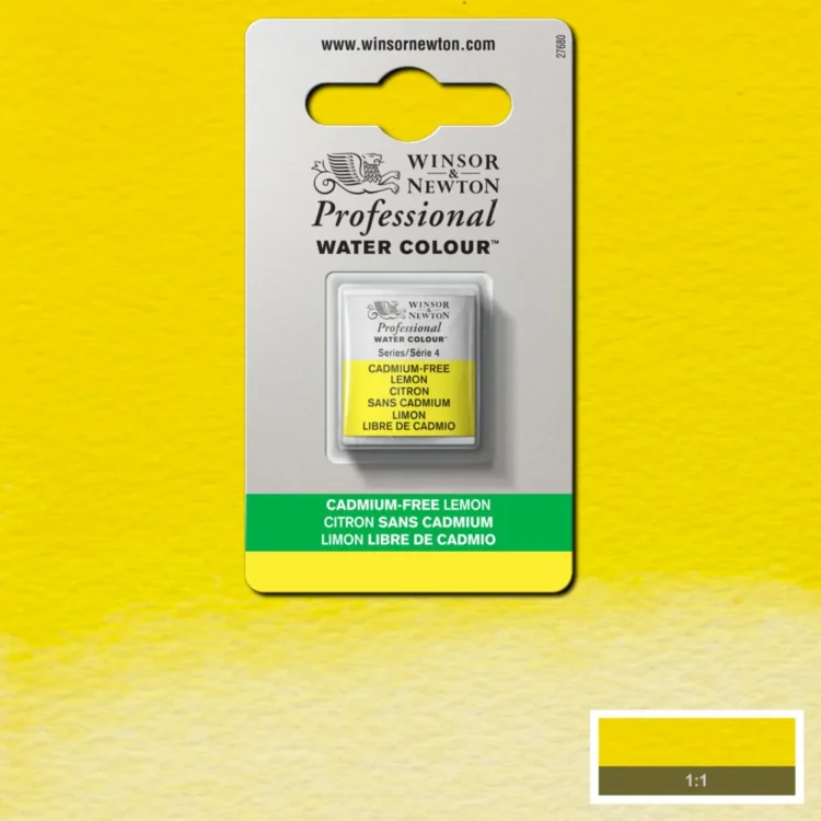 101898 CU VOPSEA ÎN ACUARELĂ PROFESSIONAL H/PAN - LĂMÂIE FĂRĂ CADMIU - Imagine 1