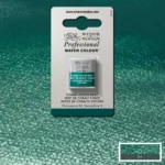 CU VOPSEA ÎN ACUARELĂ PROFESSIONAL H/PAN - VERDE COBALT ADÂNC