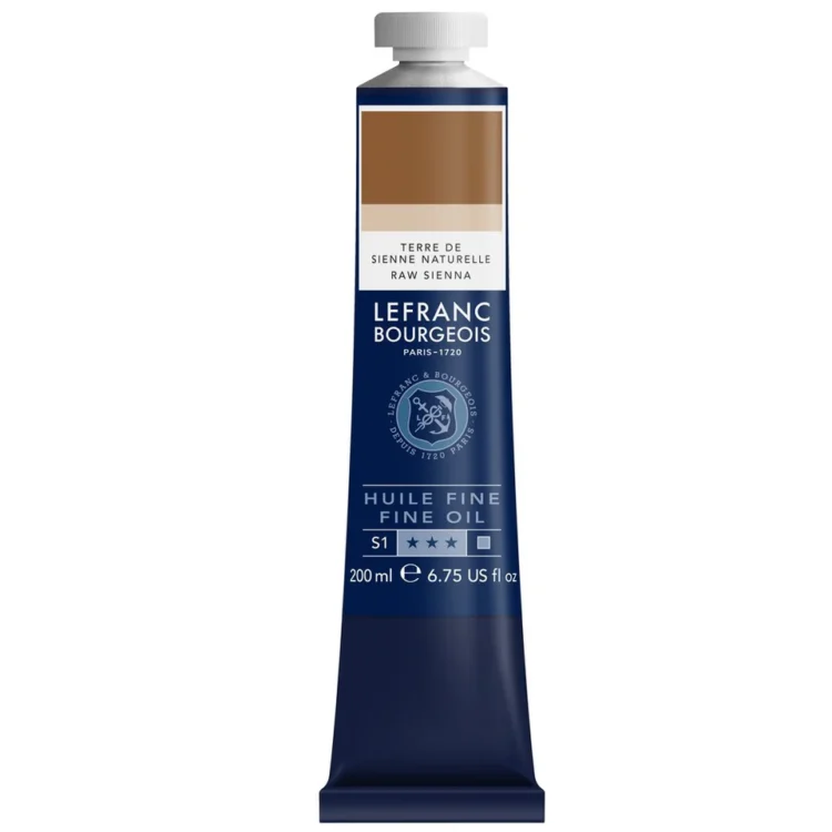 L&B VOPSEA ÎN ULEI FINE 200 ML - RAW SIENNA 482 - Imagine 1