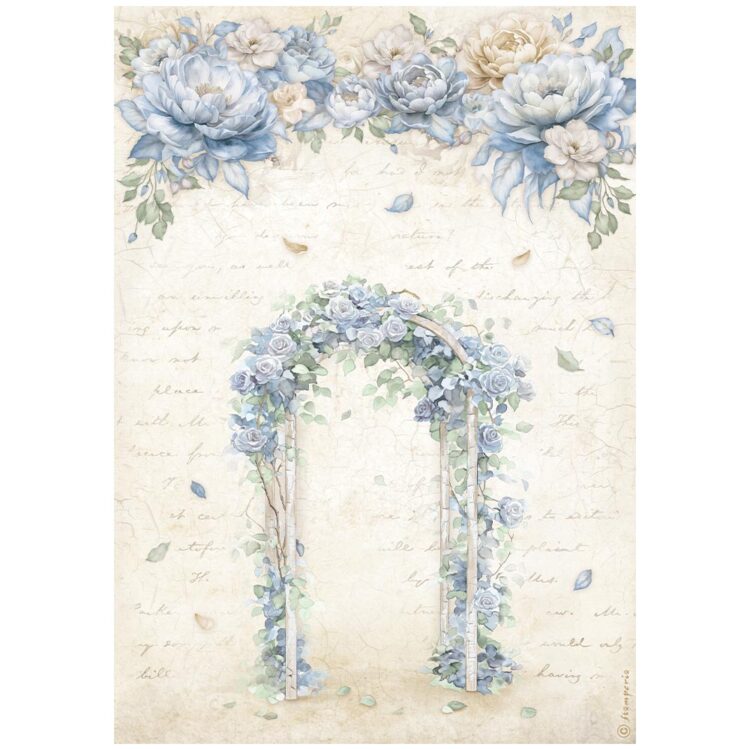 full_DFSA41031_1 HÂRTIE DECOUPAGE ATEMPORALĂ STAMPERIA A4-DFSA41031 - Imagine 1