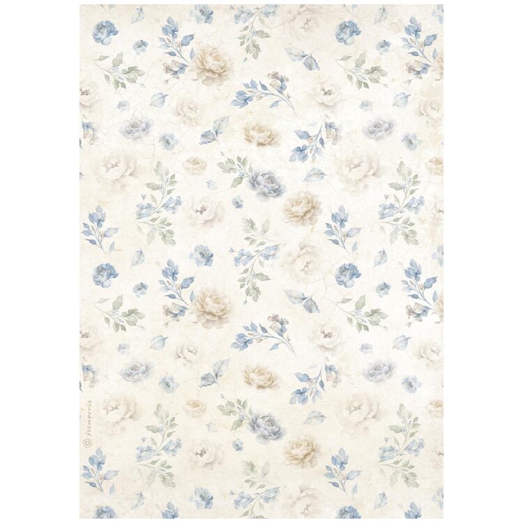 HÂRTIE DE DECOUPAGE ATEMPORALĂ STAMPERIA A4-DFSA41038 - Imagine 1