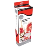 SET CREATIV DALER ROWNEY OIL CU TREPIED 40 PIESE