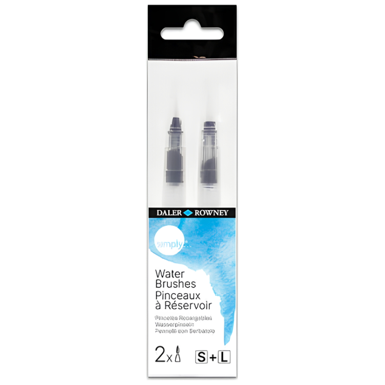 845001 SET DE PERII DALER ROWNEY CU REZERVOR 2 PIESE - Imagine 1