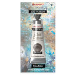 STAMPERIA WAX PATINA 40 ML - TITAN SILVER KECW04