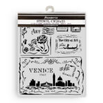STAMPERIA VENICE MODEL 20 X 25 CM - KSTD183 - Imagine 2