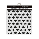 STAMPERIA ALICE ÎN MODEL DE CRĂCIUN 12 X 12 CM - KSTDS-55 - Imagine 2