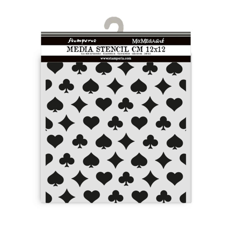 STAMPERIA ALICE ÎN MODEL DE CRĂCIUN 12 X 12 CM - KSTDS-55 - Imagine 2