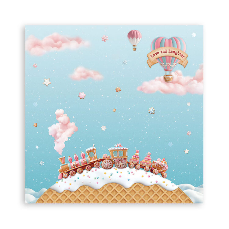 BATON DE CRĂCIUN STAMPERIA CANDY 30.5/30.5 CM - SBBXLB27 - Imagine 11