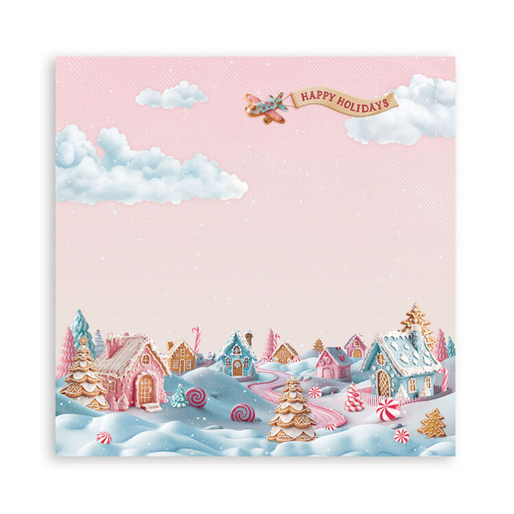 BATON DE CRĂCIUN STAMPERIA CANDY 30.5/30.5 CM - SBBXLB27 - Imagine 21