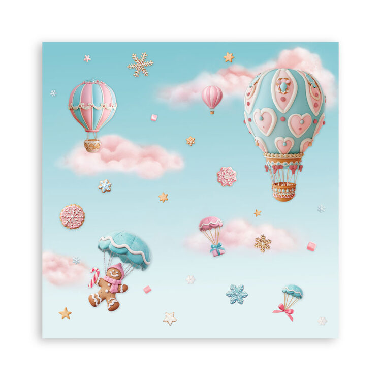 BATON DE CRĂCIUN STAMPERIA CANDY 30.5/30.5 CM - SBBXLB27 - Imagine 19