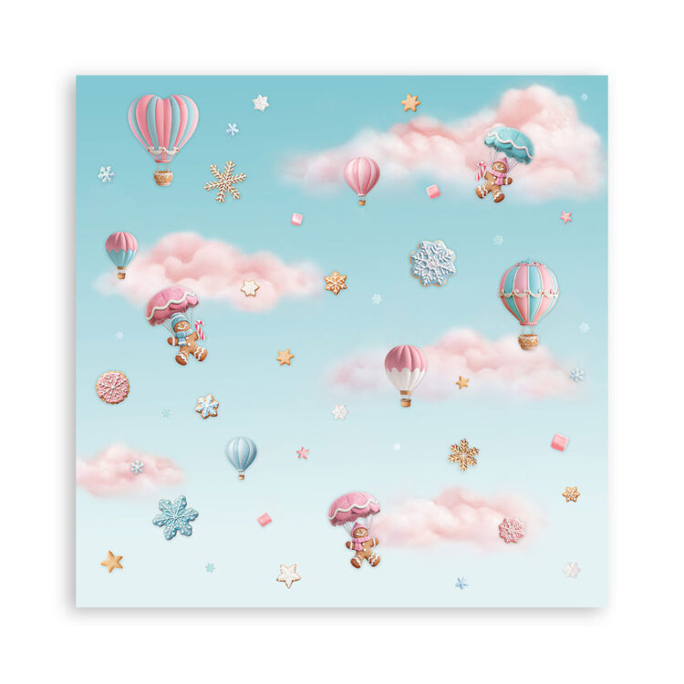 BATON DE CRĂCIUN STAMPERIA CANDY 30.5/30.5 CM - SBBXLB27 - Imagine 18