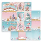 STAMPERIA CANDY CARTON DE CRĂCIUN 30.5/30.5CM - SBB1083