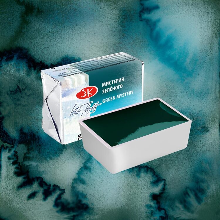 VOPSEA ACUARELĂ LENINGRAD 2,5 ML. - MISTERUL VERDE - Imagine 1