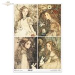 HÂRTIE DE OREZ DECOUPAGE COLECTIA ITD A3 - R1477L