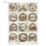 COLECTIA ITD DECOUPAGE HARTIE DE OREZ A3 - R1505L