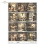 HÂRTIE DE OREZ DECOUPAGE COLECTĂ ITD A3 - R1506L