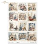 HÂRTIE DE OREZ DECOUPAGE COLECTIA ITD A3 - R1508L