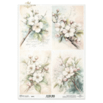 HÂRTIE DE OREZ DECOUPAGE COLECTIE ITD A4 - R2587