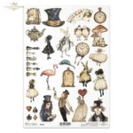 HÂRTIE DE OREZ DECOUPAGE COLECTIE ITD A4 - R2629