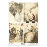 HÂRTIE DE OREZ DECOUPAGE COLECTIE ITD A4 - R2634