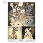 HÂRTIE DE OREZ DECOUPAGE COLECTIE ITD A4 - R2642