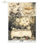 HÂRTIE DE OREZ DECOUPAGE COLECTIE ITD A4 - R2643