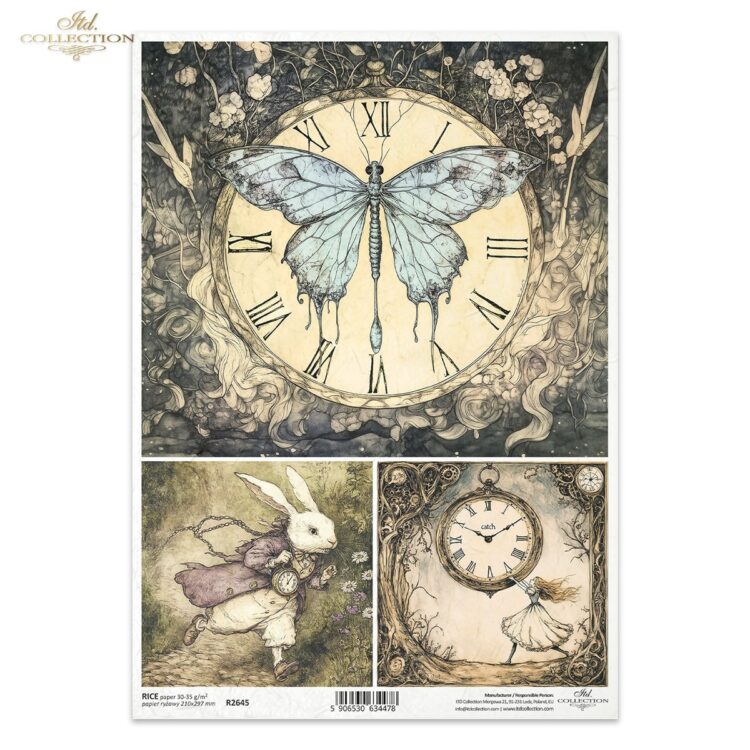 R2645 COLECTIA ITD HARTIE DE OREZ DECOUPAGE A4 - R2645 - Imagine 1