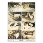 HÂRTIE DE OREZ DECOUPAGE COLECTIA ITD A4 - R2650
