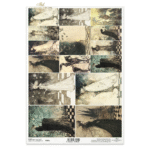 HÂRTIE DE OREZ DECOUPAGE COLECTIE ITD A4 - R2651