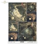 HÂRTIE DE OREZ DECOUPAGE COLECTIE ITD A4 - R2654