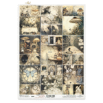 HÂRTIE DE OREZ DECOUPAGE COLECTIE ITD A4 - R2660