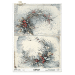 HÂRTIE DE OREZ DECOUPAGE COLECTIE ITD A4 - R2673