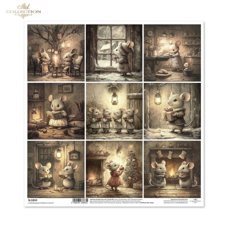 CARTON DE DESIGNER DIN COLECȚIA ITD 31/32 - SL1810 - Imagine 1