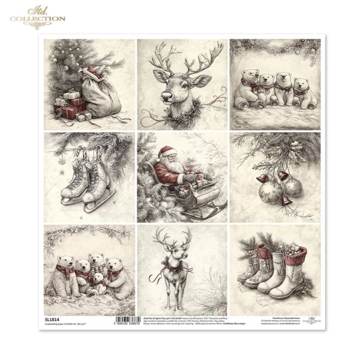 CARTON DE DESIGNER DIN COLECȚIA ITD 31/32 - SL1814 - Imagine 1