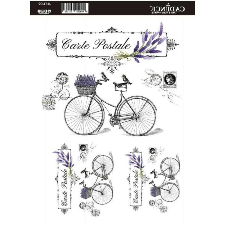 485009 DECOR TRANSFER CADENȚĂ PENTRU TEXTILE 21X30CM - JLFT-09 - Imagine 1