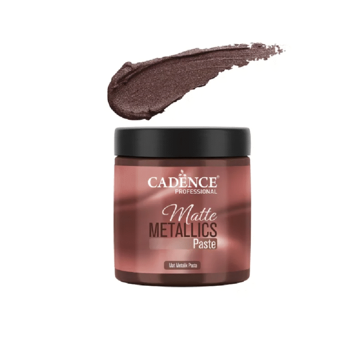 5270100 PASTĂ METALICĂ MATĂ CADENCE 250 ML. - CASTAN MMP-10 - Imagine 1