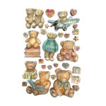 STAMPERIA WHISPERING WOODS MUCEGAI DIN SILICON KACMA557 - Imagine 3